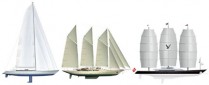 Mirabella V, Athena and Maltese Falcon Comparison